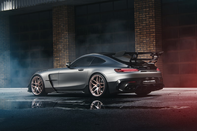 Wheelsandmore Underlock Mercedes-AMG GT Black Series Limited Edition German Supercar Hypercar Tuned Custom Width Wheels Rims Stance Power Speed Performance Upgrade V8 