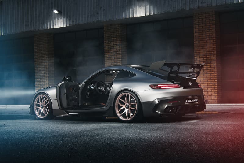 Wheelsandmore Underlock Mercedes-AMG GT Black Series Limited Edition German Supercar Hypercar Tuned Custom Width Wheels Rims Stance Power Speed Performance Upgrade V8