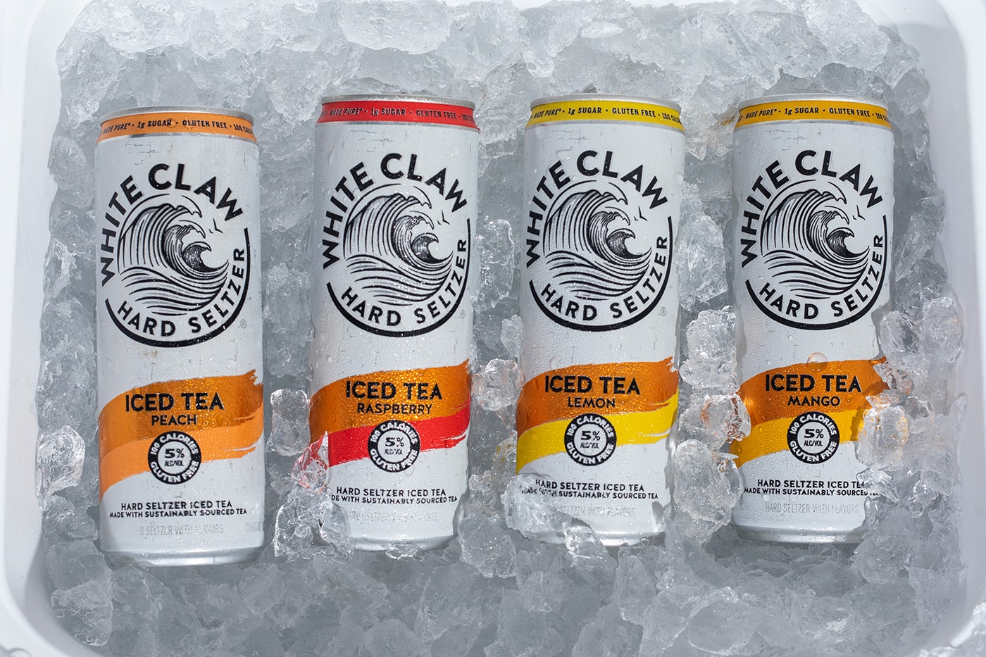 White Claw Hard Seltzer Iced Tea Flavors Launch Info