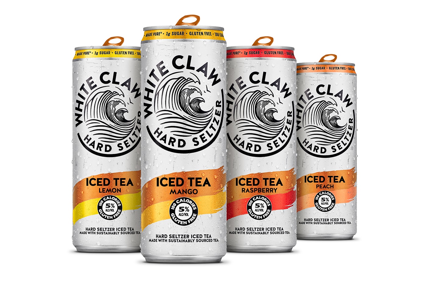 White Claw Hard Seltzer Iced Tea Flavors Launch Info