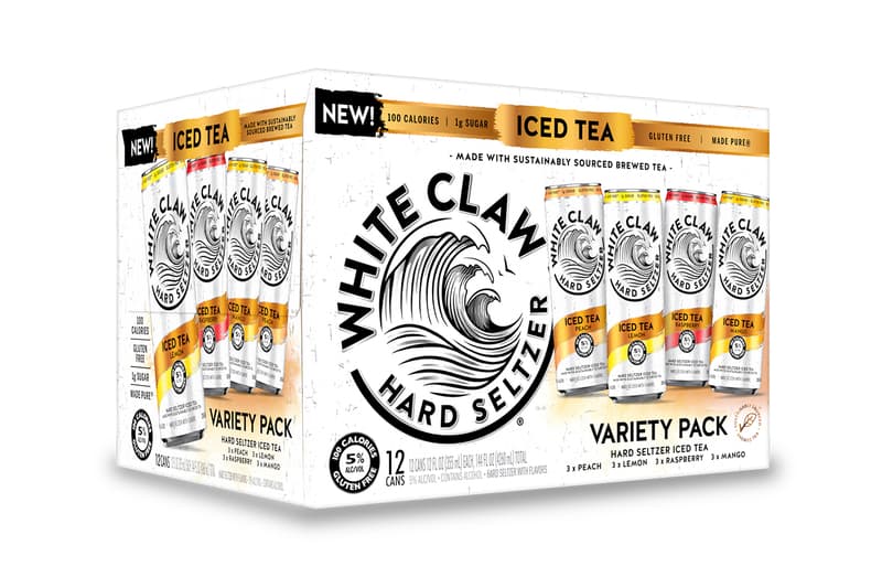 White Claw Hard Seltzer Iced Tea Flavors Launch Info