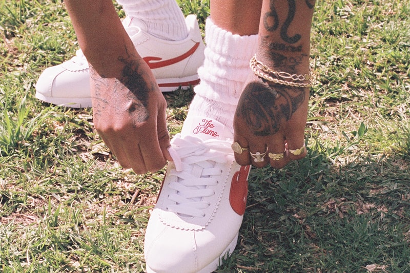 yg 4hunnid block runner white red the flame release date