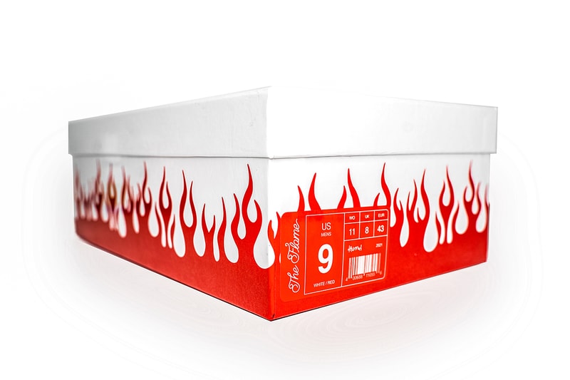 yg 4hunnid block runner white red the flame release date