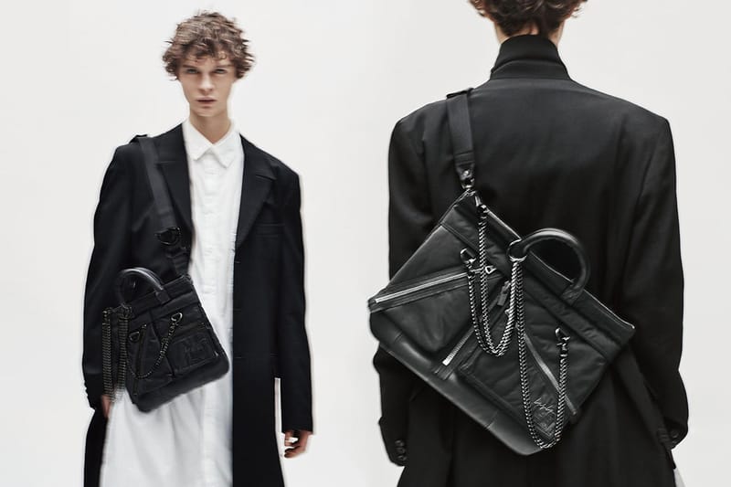 Yohji Yamamoto Splashes Chains and Zippers Across PORTER's Signature Bags