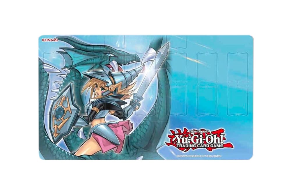 YuGiOh Dark Magician & Dark Magician Girl Dragon Knight A4 Size Plastic File 