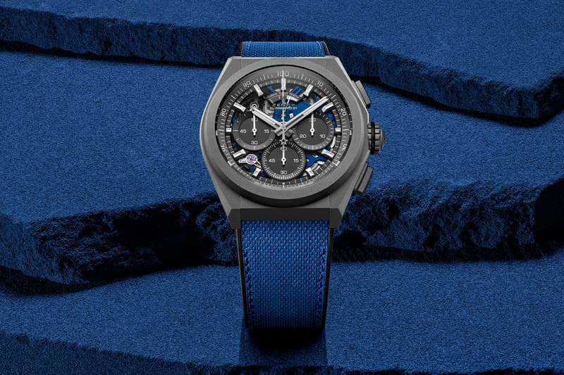 zenith defy 21 chronograph el primero movement caliber 9004 automatic ultrablue 