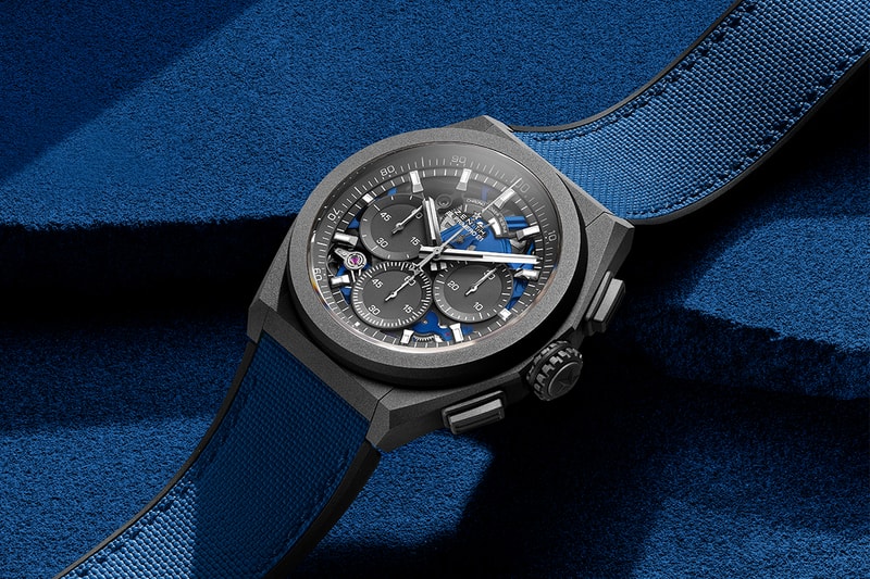 zenith defy 21 chronograph el primero movement caliber 9004 automatic ultrablue 