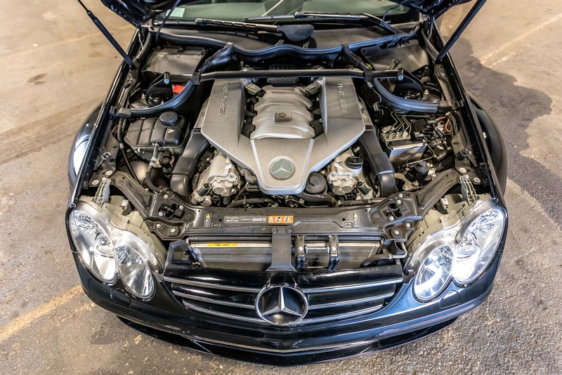 2008 Mercedes-Benz CLK 63 AMG Black Series 6.2 Liter V8 German Engine Limited Edition Rare Supercar Coupe RM Sotheby's Auction For Sale