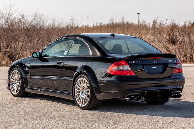 2008 Mercedes-Benz CLK 63 AMG Black Series 6.2 Liter V8 German Engine Limited Edition Rare Supercar Coupe RM Sotheby's Auction For Sale