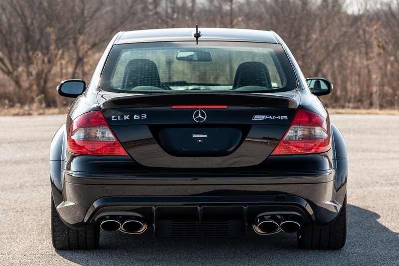 2008 Mercedes-Benz CLK 63 AMG Black Series 6.2 Liter V8 German Engine Limited Edition Rare Supercar Coupe RM Sotheby's Auction For Sale