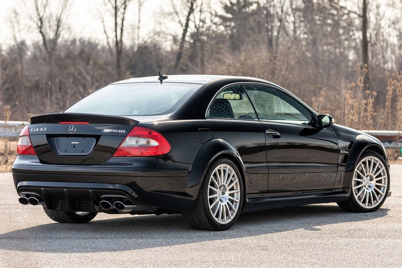 2008 Mercedes-Benz CLK 63 AMG Black Series 6.2 Liter V8 German Engine Limited Edition Rare Supercar Coupe RM Sotheby's Auction For Sale