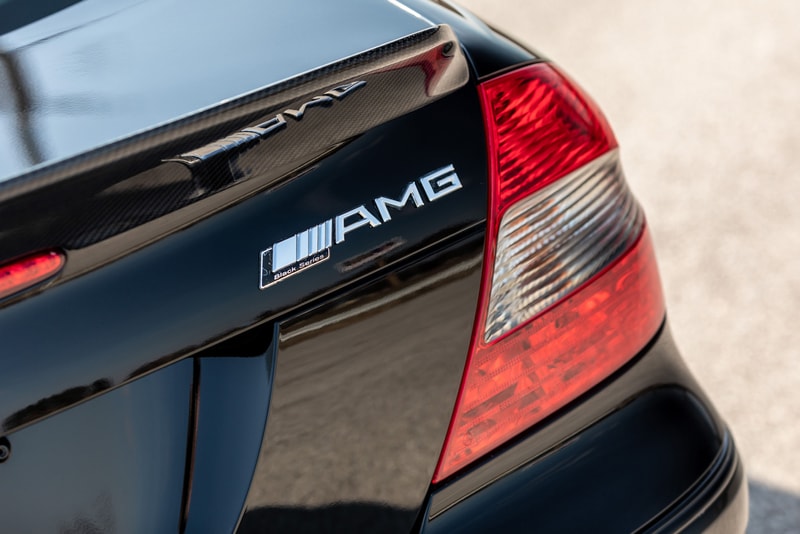 2008 Mercedes-Benz CLK 63 AMG Black Series 6.2 Liter V8 German Engine Limited Edition Rare Supercar Coupe RM Sotheby's Auction For Sale