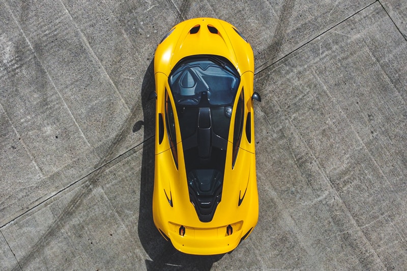 McLaren P1 2013 First Unit Model Edition Rare Hybrid Hypercar V8 1 of 375 "Volcano Yellow" For Sale Silverstone Auctions Ferrari LaFerrari Porsche 918 Holy Trinity Trio