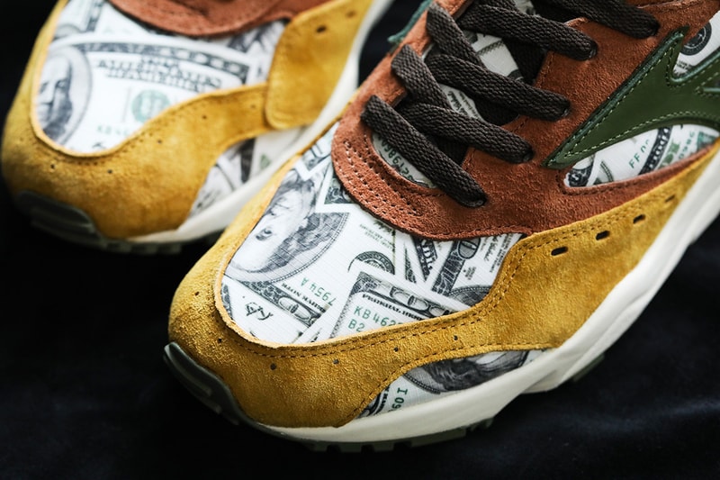 24karats mita sneakers mizuno contender olive brown white money print official release date info photos price store list buying guide