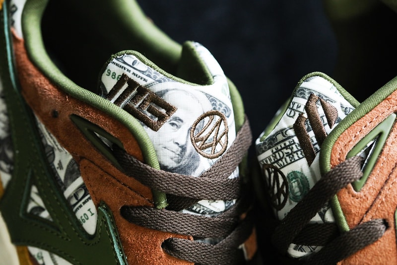 24karats mita sneakers mizuno contender olive brown white money print official release date info photos price store list buying guide