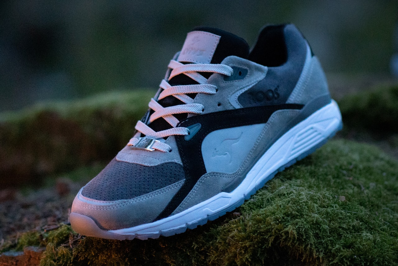 43einhalb kangaroos ultimate runaway lupus sneaker 10th anniversary collaboration gray white official release date info photos price store list buying guide
