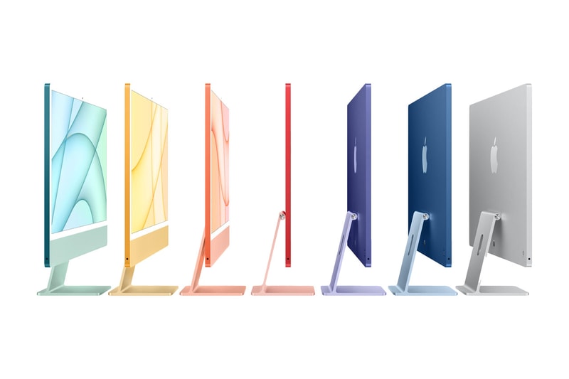 Apple Announces M1 iMac Desktop Computer chip tech reveal price date info release buy colors specs 24 inch retina 4.5k big sur macos