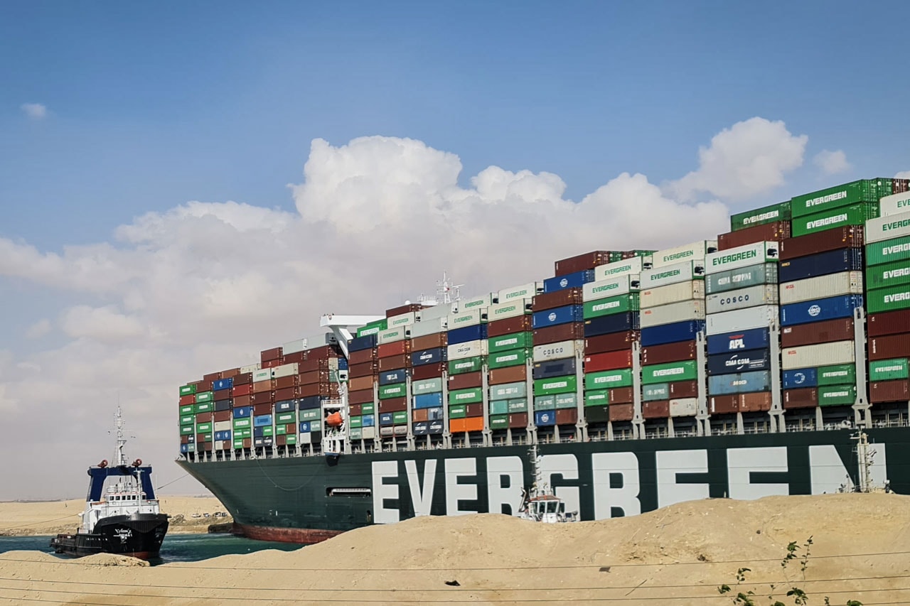 Egypt Seizes Suez Canal Ship and Demands $916 million in Damages 