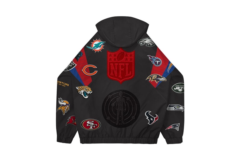 Kid Cudi Drops Patch-Adorned Starter Jacket With The NFL For Draft Week 2021 football rapper collaboration new release