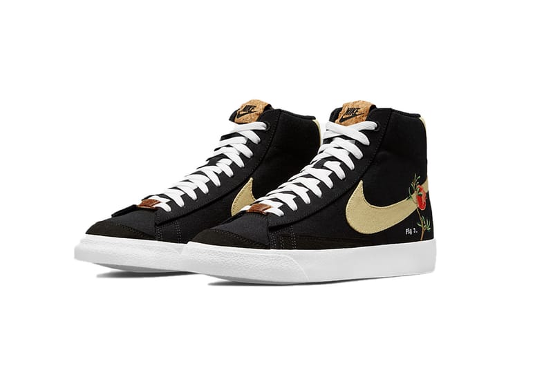 nike blazer flower