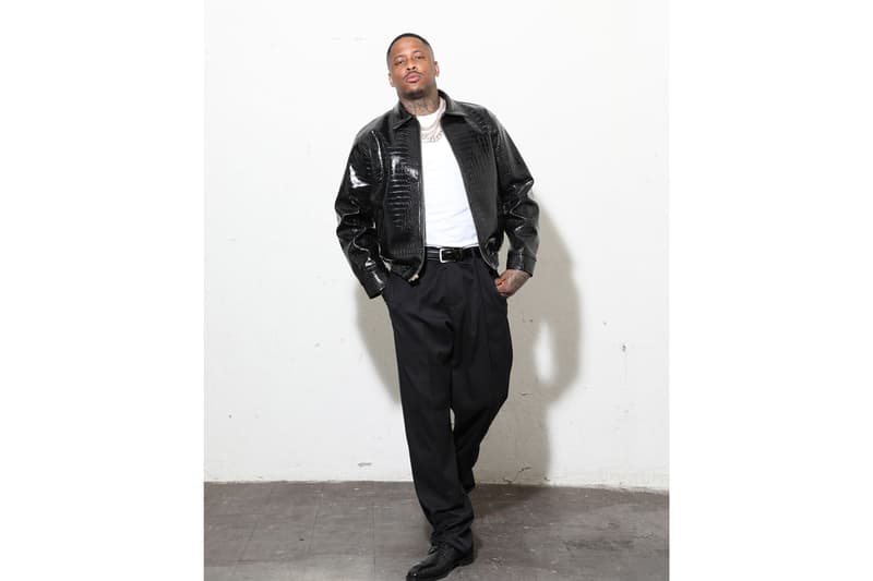 Rapper YG Stars In Noon Goons' Punk-Punched Fall/Winter 2021 Lookbook collection rapper hip hop west coast style