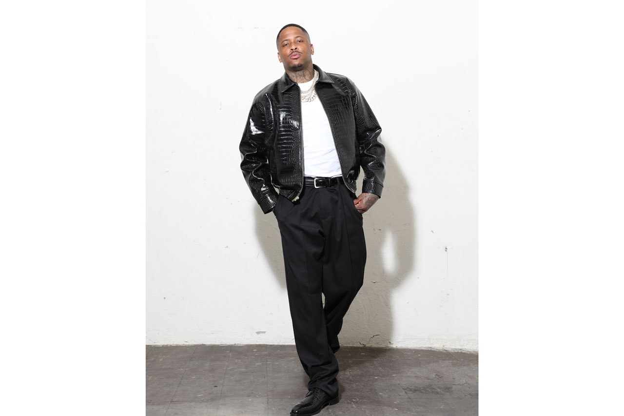 Rapper YG Stars In Noon Goons' Punk-Punched Fall/Winter 2021 Lookbook collection rapper hip hop west coast style