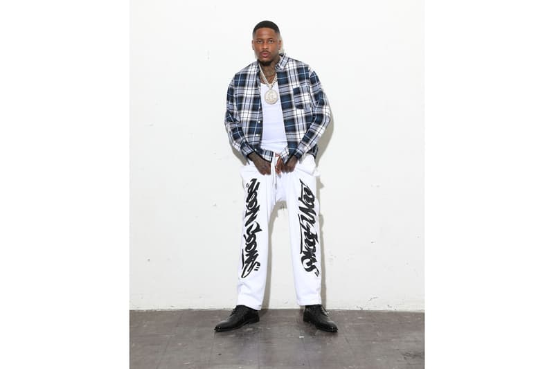 Rapper YG Stars In Noon Goons' Punk-Punched Fall/Winter 2021 Lookbook collection rapper hip hop west coast style