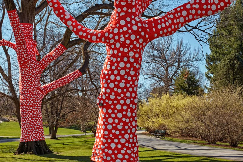 Yayoi Kusama’s Whimsical 'Cosmic Nature' Exhibition Opens at the New York Botanical Garden pictures infinity mirrors 