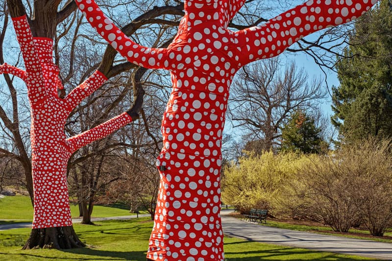 Yayoi Kusama’s Whimsical 'Cosmic Nature' Exhibition Opens at the New York Botanical Garden pictures infinity mirrors