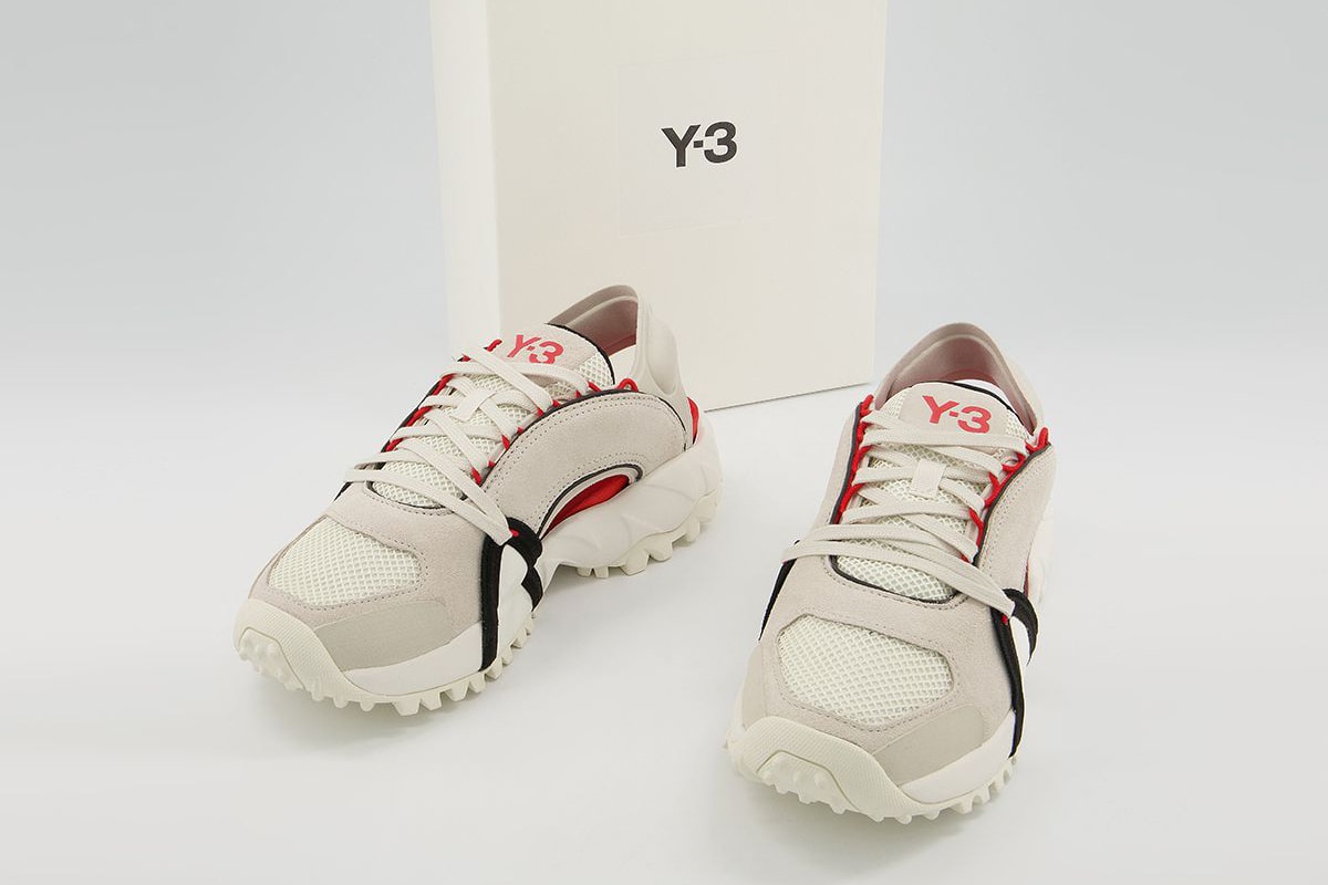 adidas Y-3 Notoma Sandal Black Chalk White Red Clear Brown Yohji Yamamoto Offspring Store Open London Release Information Drop Date Closer First Look Spring Summer 2021 SS21 Footwear Shoes
