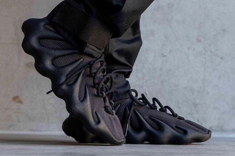 Take an on-Foot Look At the adidas YEEZY 450 "Dark Slate"