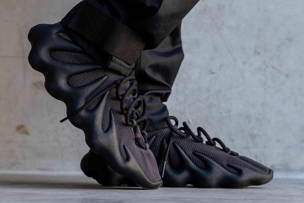 adidas YEEZY 450 "Dark Slate" On-Foot Look | HYPEBEAST