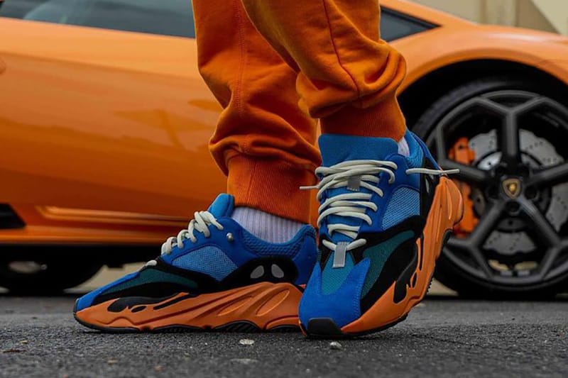 yeezy 700 blue orange