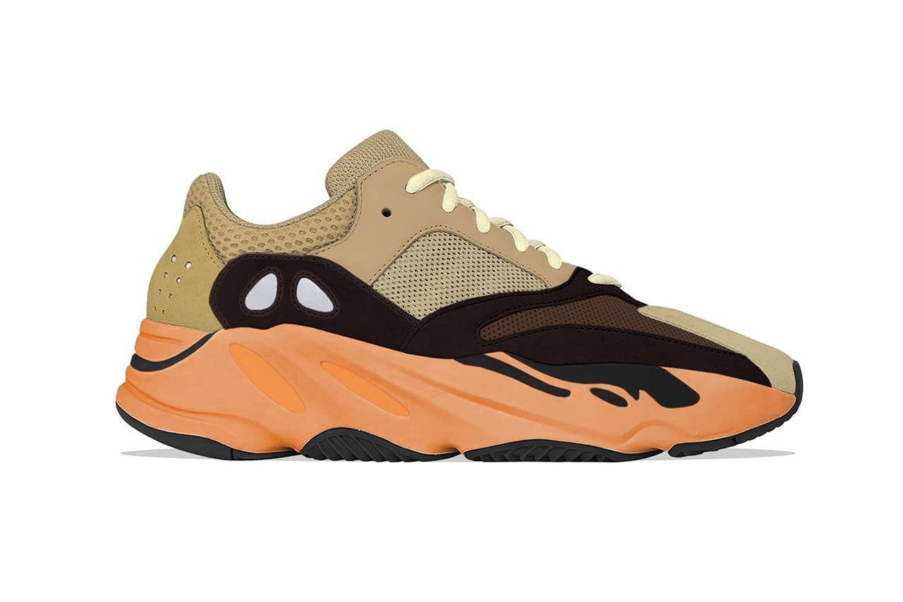 adidas yeezy boost 700 enflame amber releae date info store list buying guide photos price 