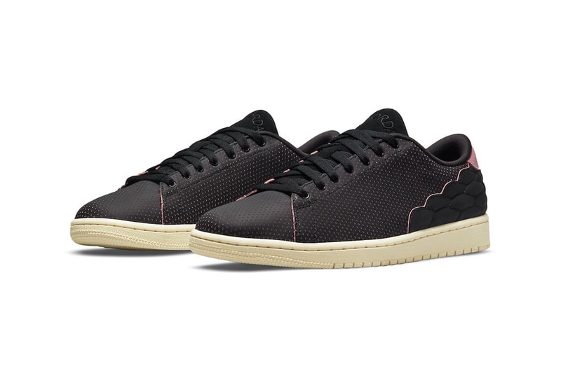 air jordan 1 centre court black pink dj2756 006 menswear streetwear kicks shoes trainers runners spring summer 2021 collection info