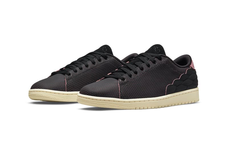 air jordan 1 centre court black pink dj2756 006 menswear streetwear kicks shoes trainers runners spring summer 2021 collection info
