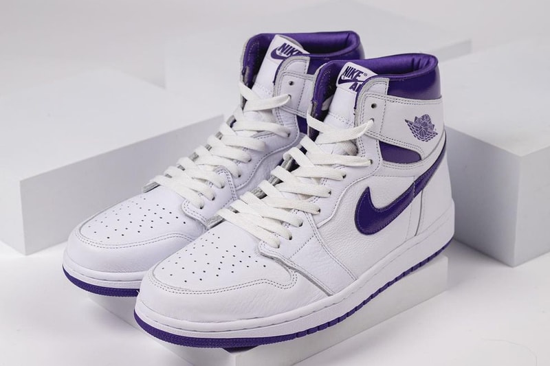 air michael jordan brand 1 court purple metallic white CD0461 151 official release date info photos price store list buying guide