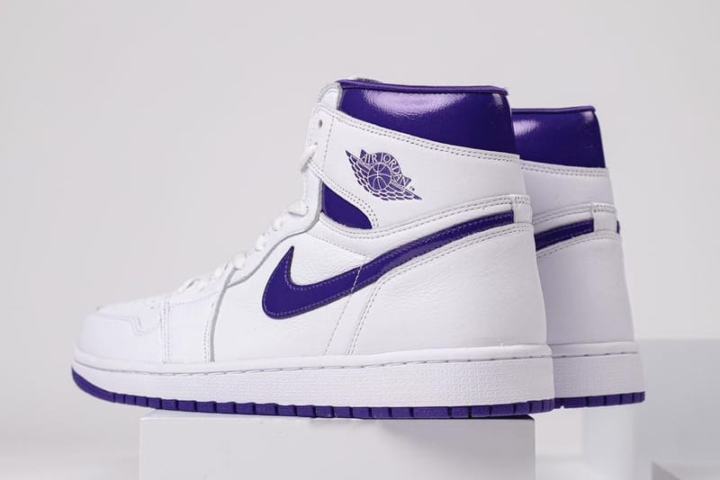 nike purple jordan 1