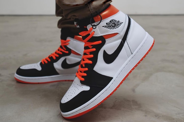 Here's a Detailed Look at the Air Jordan 1 "Electro Orange"