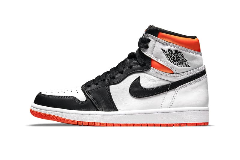 Air Jordan 1 High OG Electro Orange Official Look Release Info 555088-180 Date Buy Price White Black