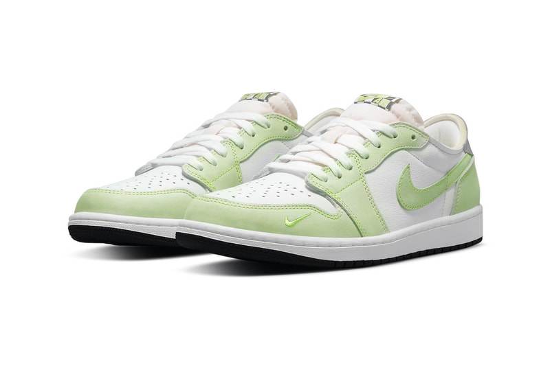 air jordan 1 low og ghost green cz0790 103 menswear streetwear kicks trainers runners spring summer 2021 ss21 collection info