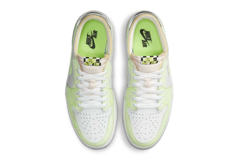 air jordan 1 low og ghost green cz0790 103 menswear streetwear kicks trainers runners spring summer 2021 ss21 collection info