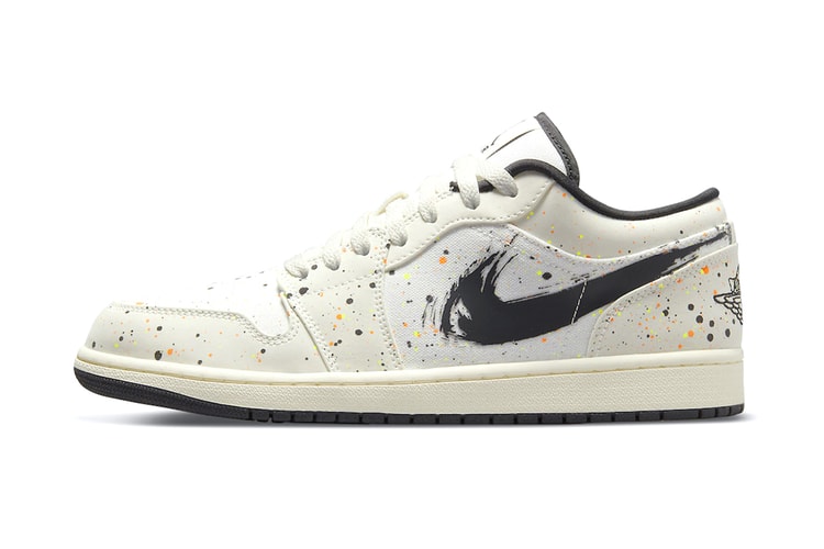 Air Jordan 1 Low Receives a Vibrant "Paint Splatter" Makeover