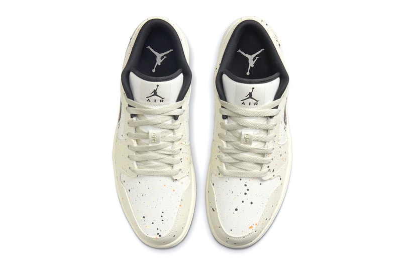 air jordan 1 low paint splatter dm3528 100 menswear streetwear kicks trainers runners shoes sneakers spring summer 2021 ss21 collection release