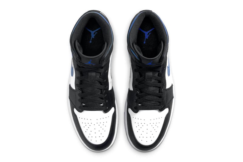 Air Jordan 1 Mid Royal Official Look Release Info 554724-140 Buy Price Date 