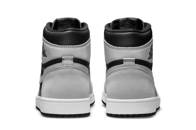 air michael jordan brand 1 shadow 2 0 black light smoke grey white 555088 035 official release date info photos price store list buying guide
