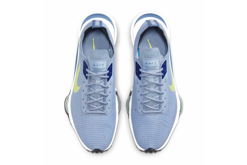 nike zoom type grey blue