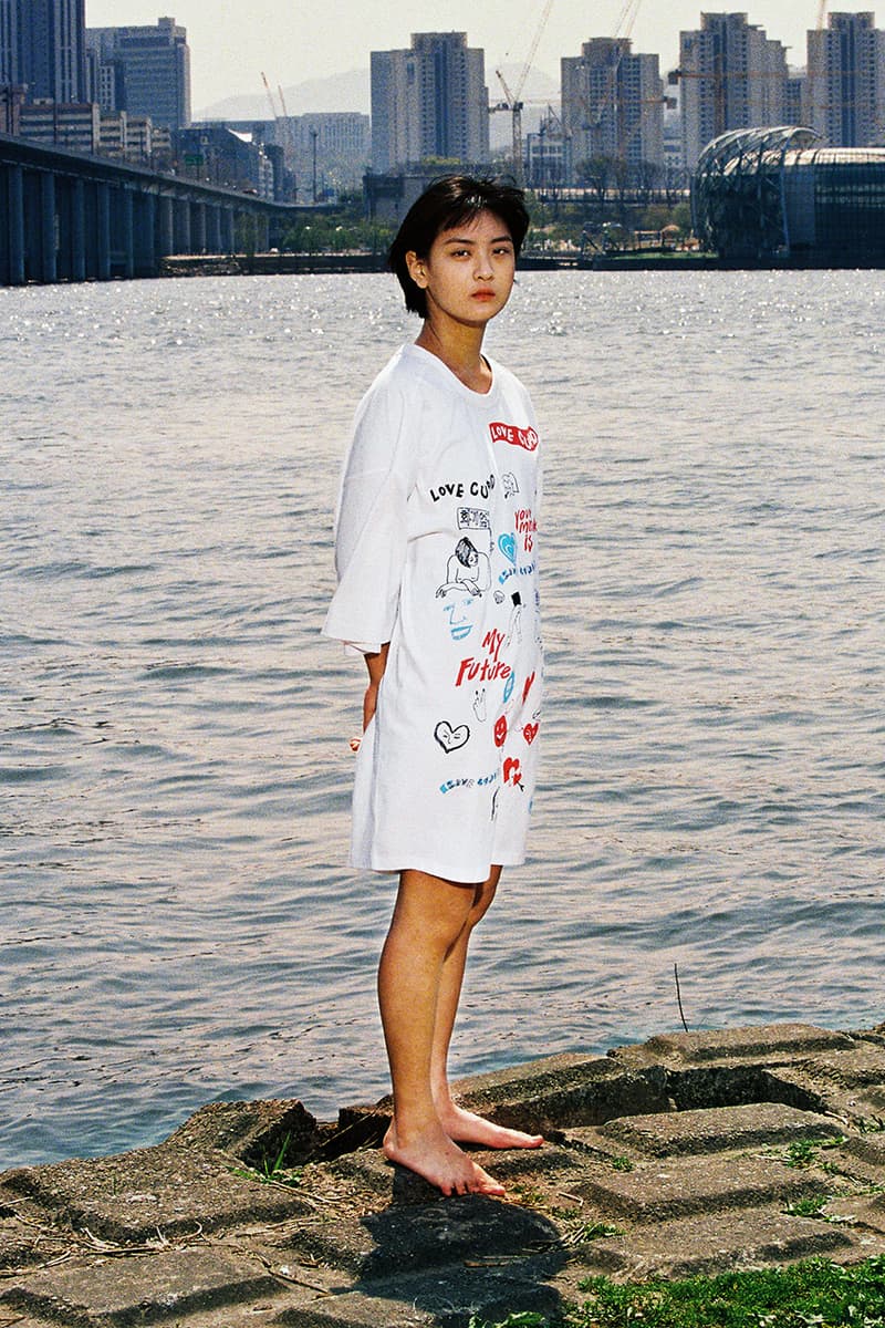 Ajobyajo Summer 2021 Lookbook menswear streetwear t shirts s21 collection graphics tees pants trousers shirts prints info