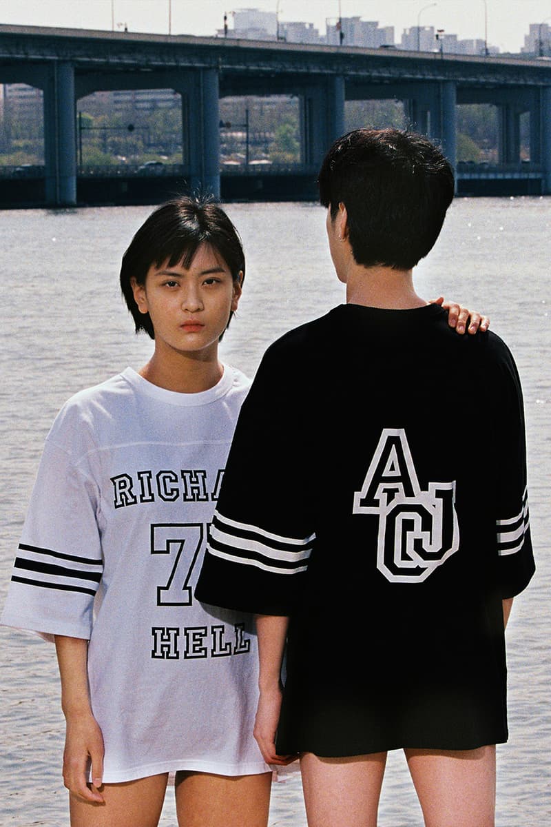 Ajobyajo Summer 2021 Lookbook menswear streetwear t shirts s21 collection graphics tees pants trousers shirts prints info