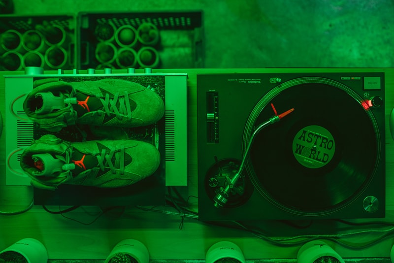 amongst few AL AMONGST FEW CACTUS LLC Cactus Jack Travis Scott Air Jordan 6 "British Khaki" UAE United Arab Emirates Cacti Grow House Installation Release Information